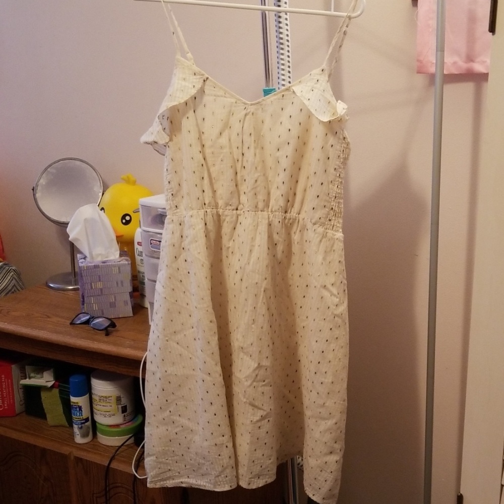 White mini dress #269